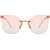 Zyaden Pink Oversized Unisex Sunglasses 174
