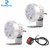 Ramanta 4 LED Small Round Fog Light Lamp White LED Light with Switch for Motorcycle and Cars (12V, White, 2 PCS)