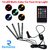 Ramanta 4 In 1 Car Atmosphere Music Control 12 LED Foot Strip Light Car Interior Decorative Light for all Car and SUV