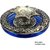 Gifts  Decor Exclusive Rare Oxidised Metal Silver Plated Handcrafted Traditional Design Glass Base Oil Lamp/Deepak/Diya