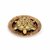 Gifts  Decor Oxidized Gold Plated Fengshui Metal Tortoise with Metal Plate for vastu and Good Luck Showpiece Gifts