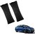 Auto Addict Car Seat Belt Cushion Pillow ( Black) -2 PiecesFor Maruti Suzuki Ciaz Facelift