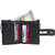 DIDE Genuine Leather Premium High Quality Wallet Men Bi-folding, Multi Card Holder with Zipper Side Coin Pouch Black