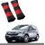 Auto Addict Car Seat Belt Cushion Pillow (Red Black) -2 Pieces For Honda CR-V