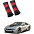 Auto Addict Car Seat Belt Cushion Pillow (Red Black) -2 Pieces For BMW I8