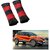 Auto Addict Car Seat Belt Cushion Pillow (Red Black) -2 PiecesFor Renault Captur
