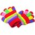 PLATINUM EXCLUSIVE Baby multi color fancy woolen gloves for Age 2-4 Year pack of 1 Pair