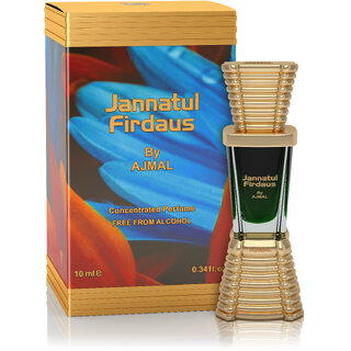 jannatul Firdaus Concentrated Oriental Perfume Free From Alcohol 10ml for Unisex