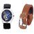 Martell Analog Watch and Stylish Belt Combo For Men/Boy's