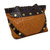 RISH Dual Colour Small Handbag - Brown & Black