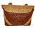 RISH Dual colour small Handbag - Dark Brown & Brown