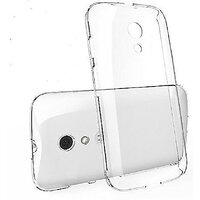 Transparent Back Cover For Motorola Moto G (2nd Gen)