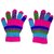 PLATINUM EXCLUSIVE multi colored kids woolen Gloves for Winters, 4-8 years (Pack of 1) in SALE!