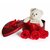 Valentine's Day Gift Heart Shape Box with Teddy and Roses For Your Lover