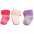 PLATINUM EXCLUSIVE Baby Towel socks for 0-12 months infants kids in soft cosy fabric(Pack of 3 pairs)