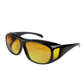 Buy Hd Wrap Real Club Night Driving Glasses Hd Yellow Color Glasses In Best Price As Per Seen On Tv Online Get 77 Off