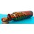NxTdooR INDIA- Health is Wealth- Matt Finish Colored Flowered Copper Leak Proof Bottle, Storage Water1000 MLPack of 1