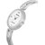 Arum New Collection White Round Shaped Dial Metal Strap Fashion Wrist Watch for Women's and Girl's ASWW-008
