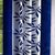 HomeStore-YEP Floral Polyester Door Curtain(Pack of 2) - 7ft, Blue
