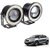Auto Addict 3.5 High Power Led Projector Fog Light Cob with White Angel Eye Ring 15W,Set of 2 For Maruti Suzuki Baleno Nexa