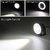 Auto Addict 3.5 High Power Led Projector Fog Light Cob with White Angel Eye Ring 15W,Set of 2 For Mahindra Bolero