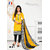 Gogars Zeal Unstiched Dress material (yellow)