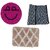 Dari With Mat Combo Cotton (16x24-inches , Multicolour ) Set of 3 Home Furnishing Buy Ny Stores