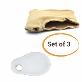 CuraFoot Combo Bunion Corrector  Bunion Relief Protector Sleeves Kit for Treat Pain in Hallux Valgus, Big Toe Joint, Hammer Toe, Toe Separators Spacers Straighteners
