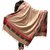 Varun Cloth House Womens Woollen Embellished Border Shawl (vch5444, Beige, Free Size)