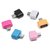 SEGGO Micro USB OTG to USB 2.0 Adapter for Tablets  Smartphones (Multicolor)