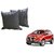 Auto Addict Grey Leatherite Car Pillow Cushion Kit (Set of 2Pcs) For Ford Ecosport