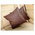 Auto Addict Brown Leatherite Car Pillow Cushion Kit (Set of 2Pcs) For Maruti Suzuki Ertiga New 2019
