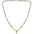 MOHNISH CREATION Gold Plated Jewellery Mangalsutra Pendant Necklace with Chain for Girls and Women