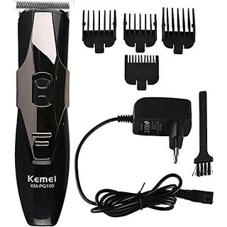 Kemei Km pg100 Washable Trimmer Rechargeable Electric Pro Hair Clipper Trimmer Hair