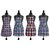Homestore-Yep Waterproof Cotton Kitchen Multi Colour Apron With Front Pocket Set Of 4