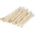 Dog Pets Rawhide Dog Treat, White Twisted Chew-Sticks Good for all Dog Breeds 250gram