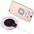 Tech Gear QI Wireless Charging Charger Receiver Pad + Transparent QI Wireless Charger Universal Wireless Charging Set for iOS Devices