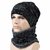 Aeoss Autumn Winter Unisex hat Hats Knitted Wool Warm Scarf Thick Wind Beanie Multifunctional Scarf hat for Women Men