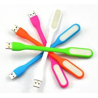 SCORIA 5 Pcs. Portable USB Flexible Mini LED Stick Light Lamp Light 5.7 Watt Led Light(Multicolor)