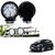 Auto Addict DEVICE 4 inch, 9 LED 27Watt Round Fog Light with Flood Beam Auxiliary Lamp Set Of 2 Pcs For Opel Corsa