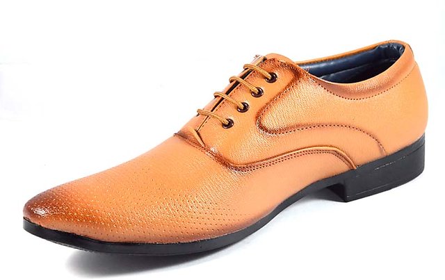 Camel colour 2025 formal shoes