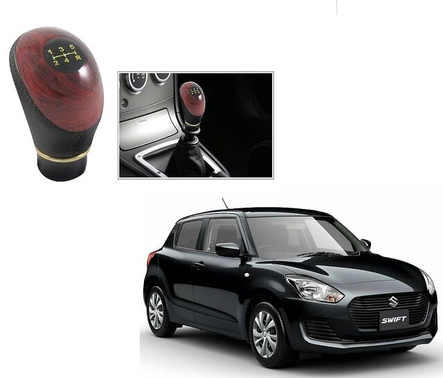 ZNEE SMART Car Manual Gear Shift Shifter Knob Lever for Maruti Suzuki Swift  (Black Finish) : : Car & Motorbike