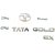 TATA SUMO GOLD CAR MONOGRAM / LOGO / EMBLEM DECAL LOGO chrome emblem excellent quality