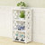 SS Arts Engineered Wood 3 Tier Standing Storage Shelf Rack (White)