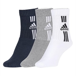 Buy Adidas Full Length Socks - 3 Pairs 
