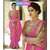 Bhavna Creation Pink Silk Embroidered Wedding Sarees With Blouse