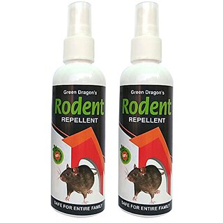                       Green Dragon's Rodent Repellent Spray 100 ml (pack of 2)                                              