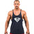 The Blazze Men's Gym Vest Muscle Tee Tank Top Gym Tank Stringer