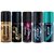 AXE Deo Deodorants Fragrances Perfumes Body Spray For Men - Combo Pack Of 4 Pcs
