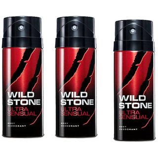 Wildstone Spray Deo For Men 100ml (Set of 3)